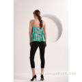 Women's Tiered Floral Print Top